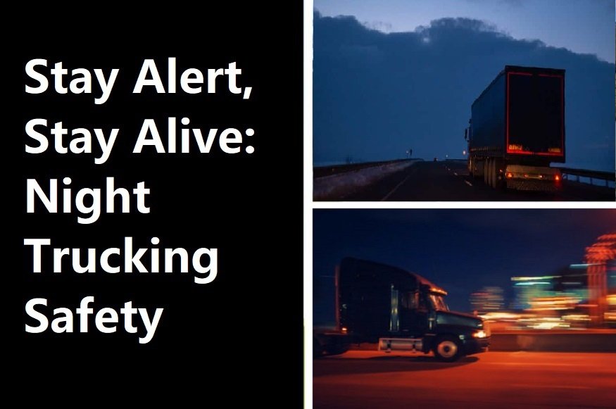 Tips for Safe Trucking during Night Drives